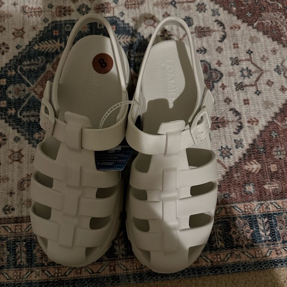 Skechers Womens Platform Wedge Sandals Chunky Block Heeled Adjustable Buckle.sz8 - Picture 7 of 8